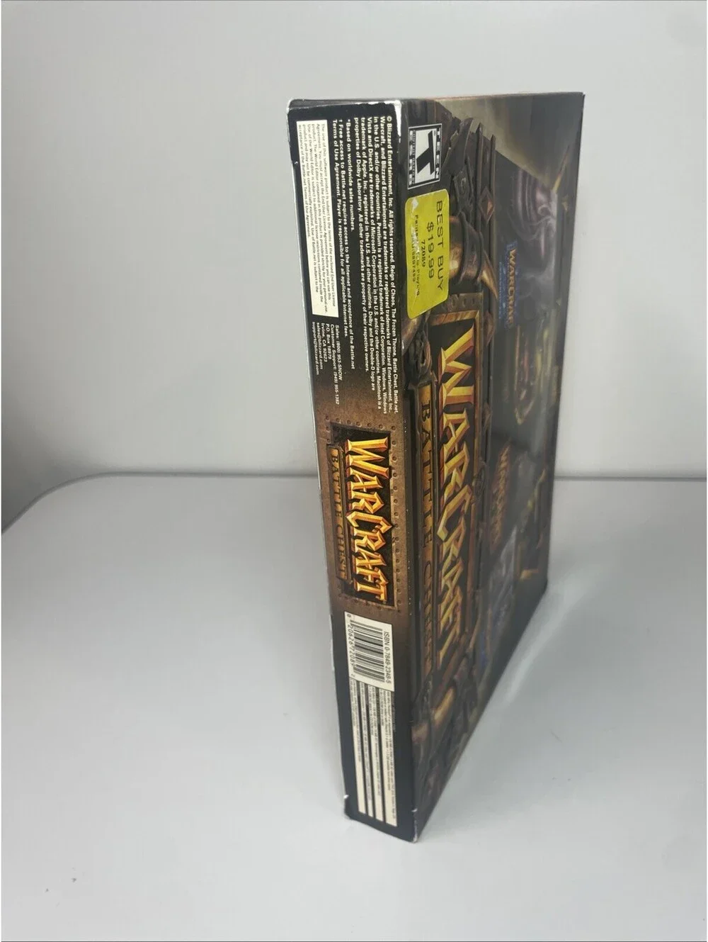 WarCraft III 3 Battle Chest PC Box and Manuals Only No Discs